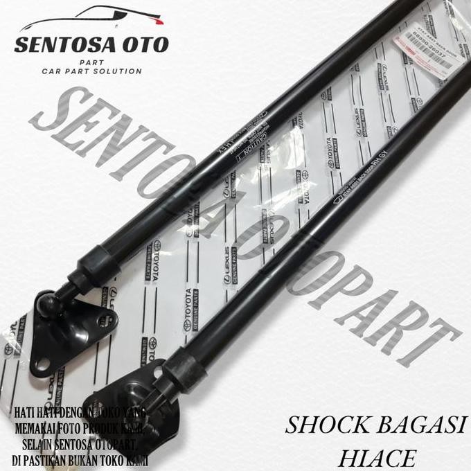 New Shock Bagasi Hidrolik Hiace Pintu Belakang 1Set Original