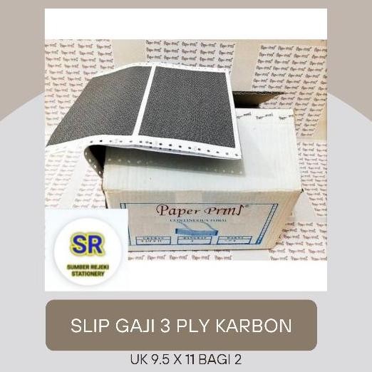 

Continuous Form Slip Gaji ( 9,5 X 11 ) 3 Ply ( Bagi 2 )