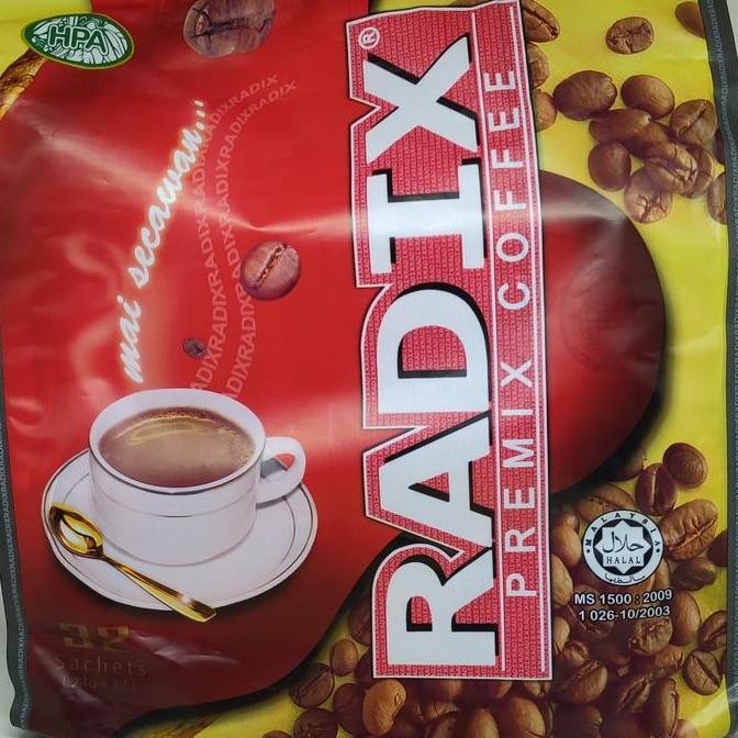 

Kopi Radix Hpa isi 32 sachet Malaysia