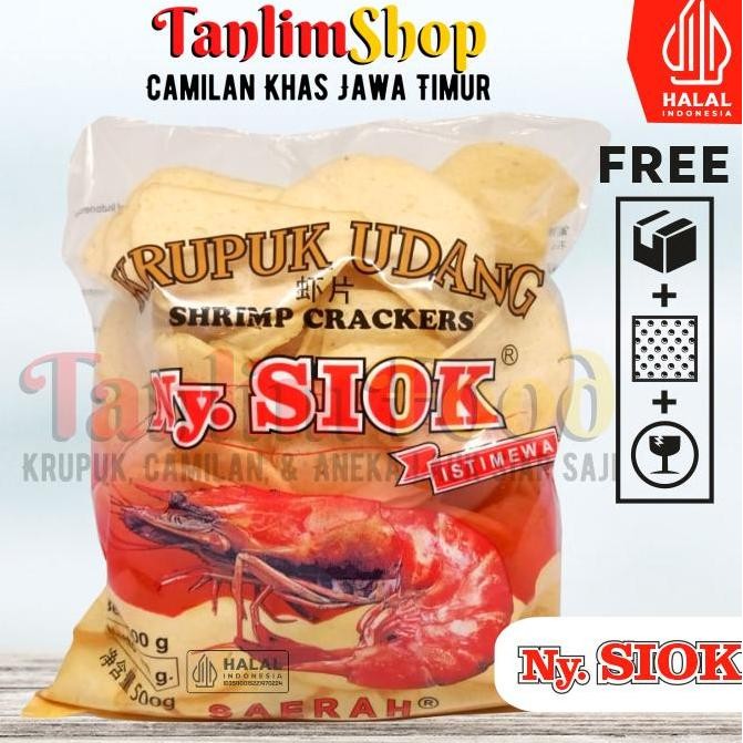 

Kerupuk Udang / Shrimp Crackers Oval Ny Siok - TanlimFood
