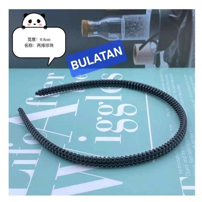 GC BANDO LIDI PRIA WANITA BANDO HITAM PREMIUM BANDO SPORT OLAHRAGA HEADBANDS