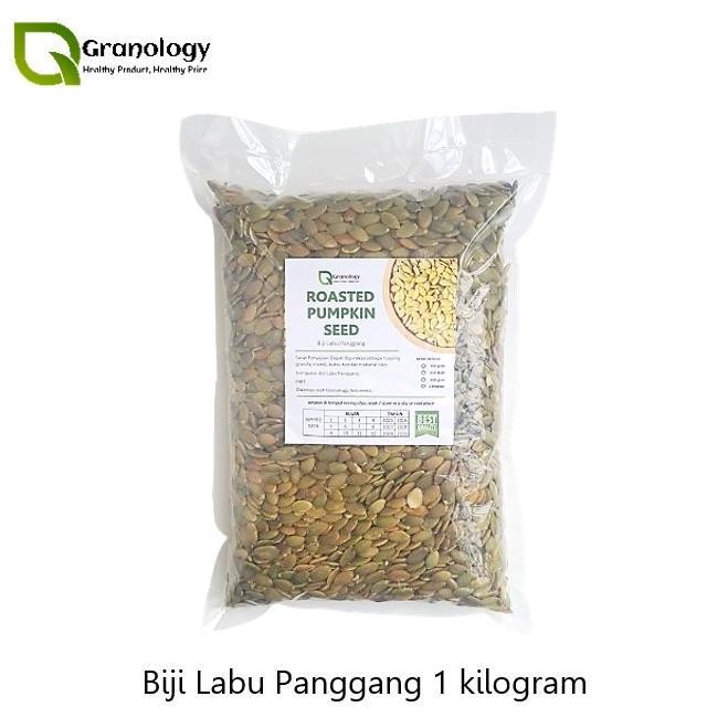 

Biji Labu Oven / Roasted pumpkin Seed (1 kilogram) by Granology