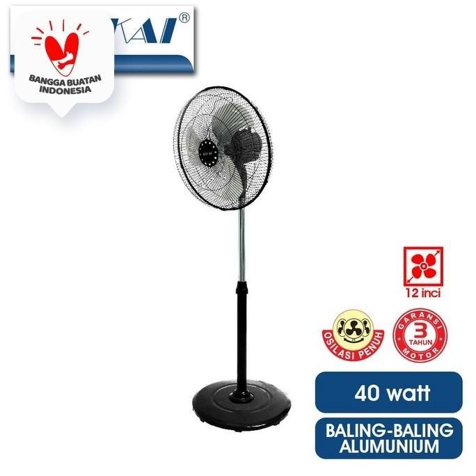 Produk Baru Sekai Kipas Angin Tumpu Performa Tinggi HSN 1238 PO HSN1238