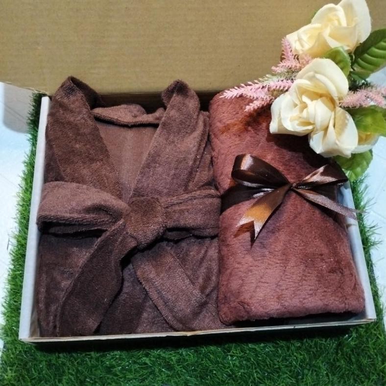 (oke_baby)kado pernikahan kimono couple/Hampers wedding / Hampers Handuk Kimono Mandi / Seserahan Ha