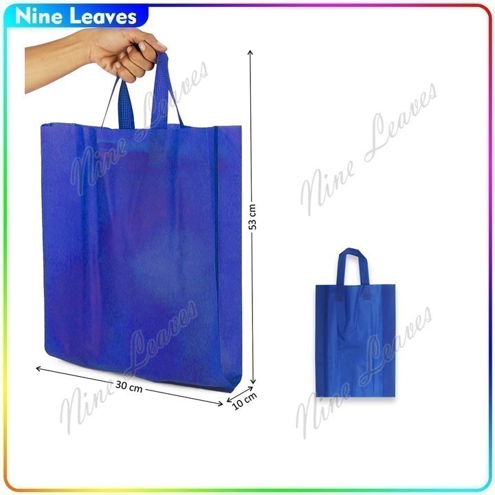 

Goodie Bag Polos Tali Press 30X40X10 cm Tas Spunbond Totebag Tas Souvenir Belanja Hajatan