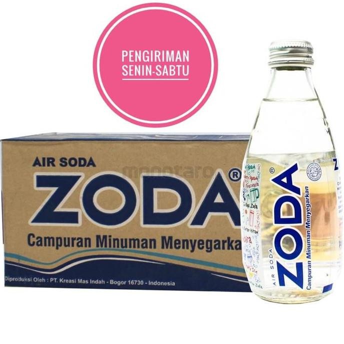 

Zoda air soda botol 250ml