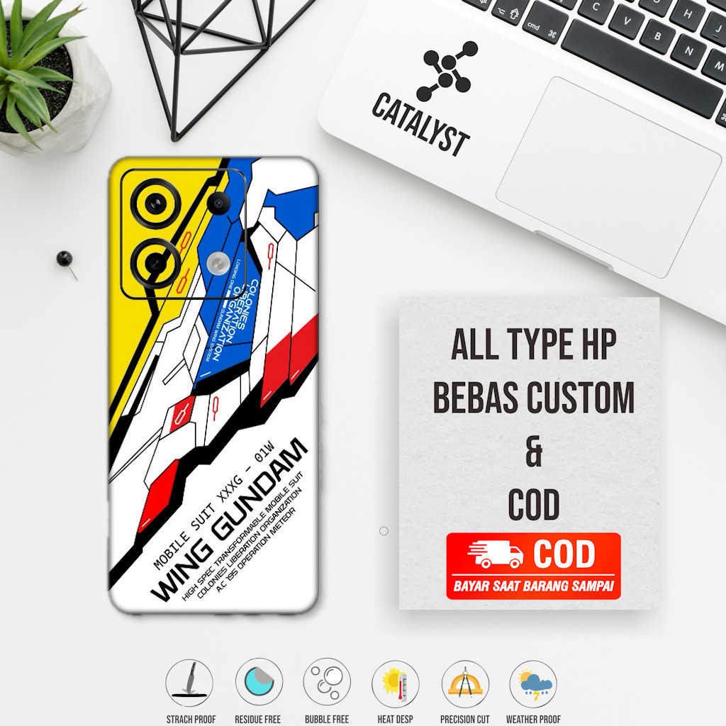 

Terlaris Redmi Note 13 Pro Stiker Garskin Premium Not Casing Bisa Custom *Promo*
