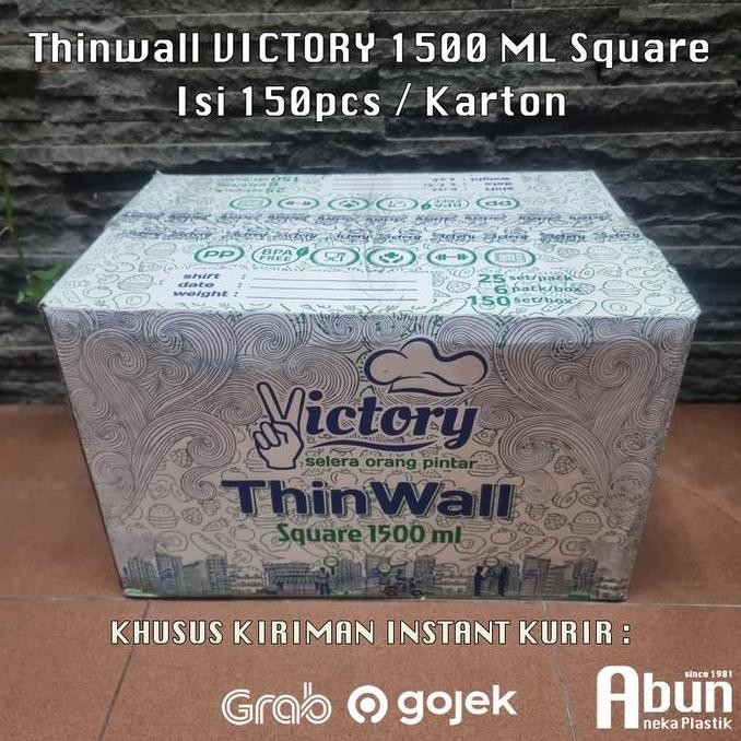 

New ! Victory 1500 Ml 1 Dus Isi 6Pak X 25Pcs