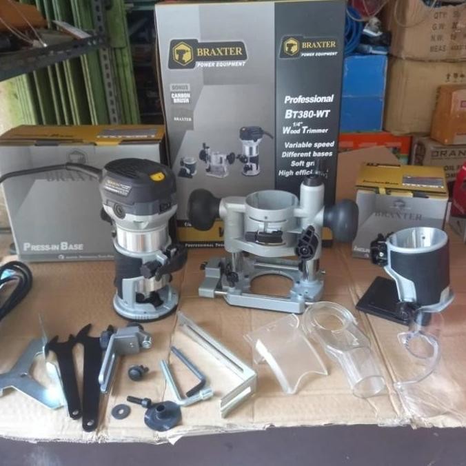 BT 380 WT WOOD TRIMMER ROUTER BISA GANTI DUDUKAN