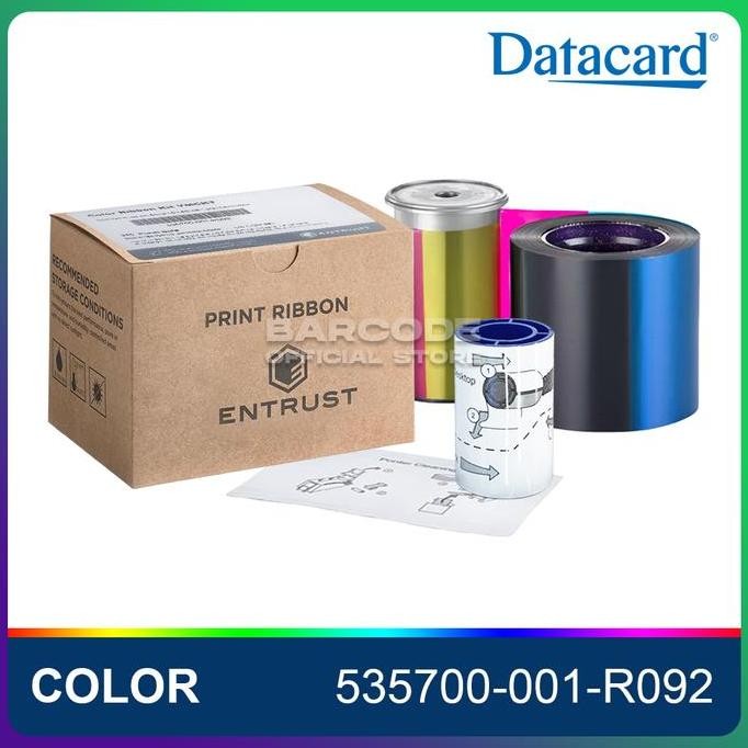 promo RIBBON WARNA COLOR DATACARD CD168 - CD 168 - YMCKT 535700-001-R092