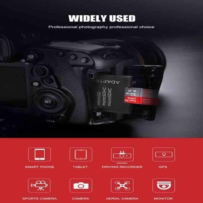 SANDISK MICRO SD ULTRA MEMORY CARD 512GB 150MB/S 500 512 GB ORIGINAL MEMORI MINI KAMERA CAMERA