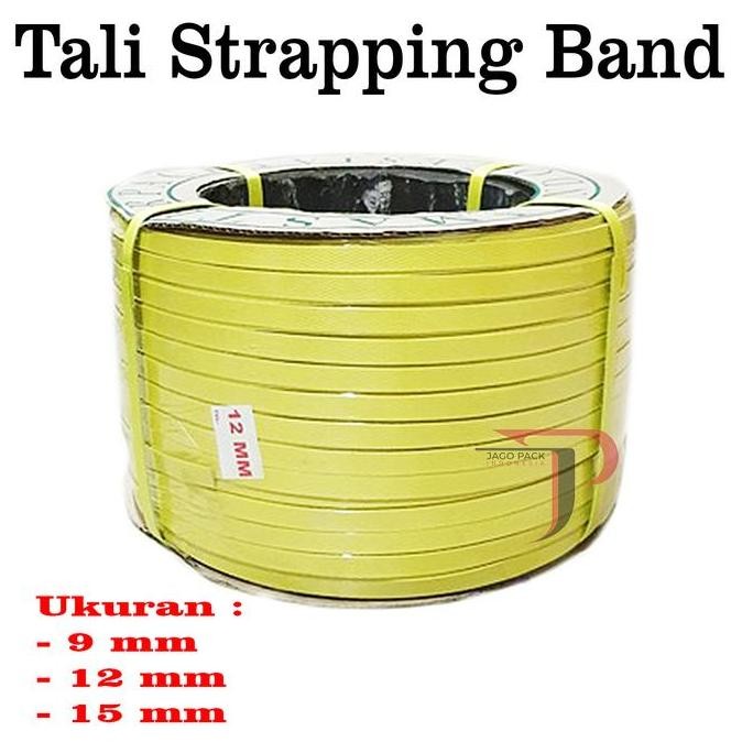 

Tali Strapping Band - Tali Packing Barang - Tali Klem - Tali Peti - Tali Klam Berat 7 Kg High Quality