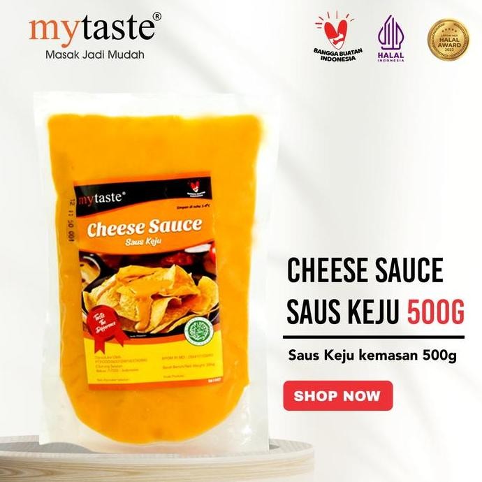 

Tersedia Saus Keju Cheese Sauce 500g - My Taste