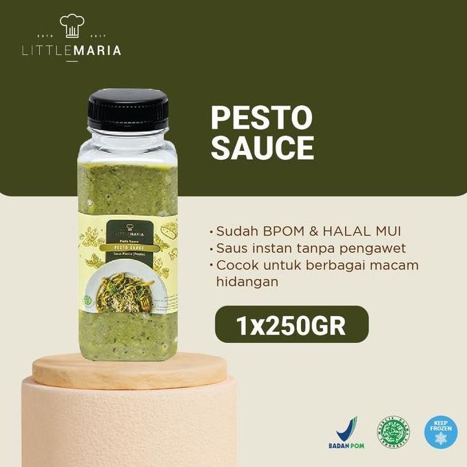 

Tersedia LittleMaria Pesto Sauce/Saus Pesto 250g 3-5Portions