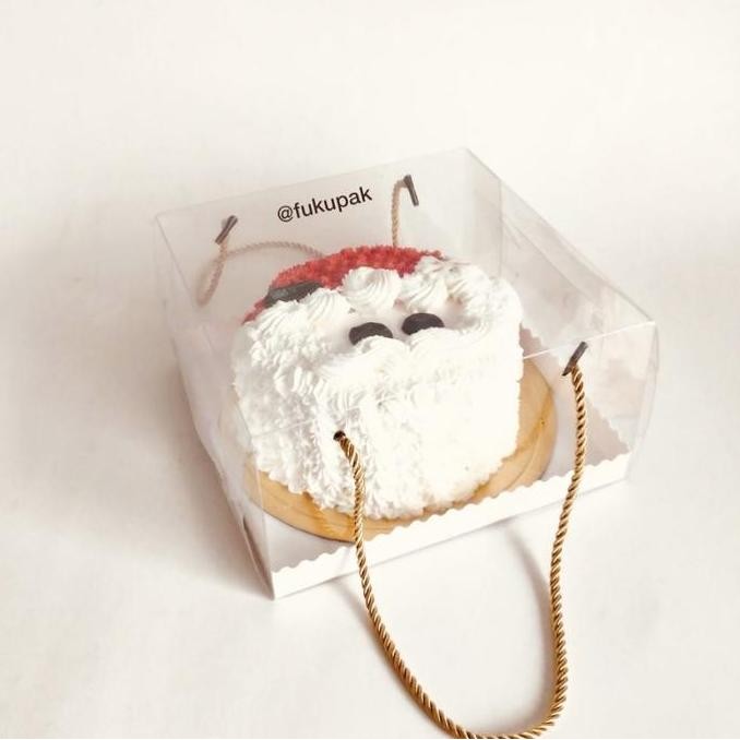 

New Box Mika Tali 20X20,Kotak Kue Roti,Tart, Chiffon, Cake,Souvenir(20Pcs)