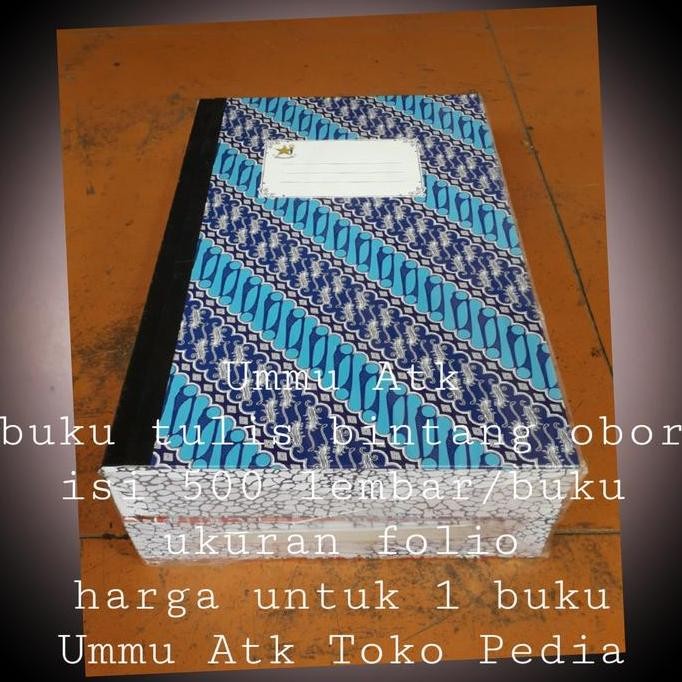 

produk baru!! buku besar ukuran folio isi 500 lembar.