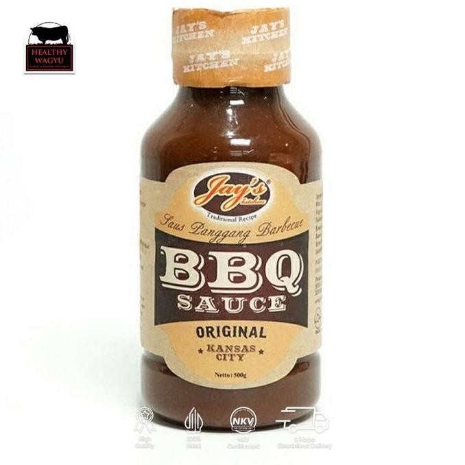 

PROMO JAY'S BBQ SAUCE ORIGINAL 500GR HEALTHY WAGYU