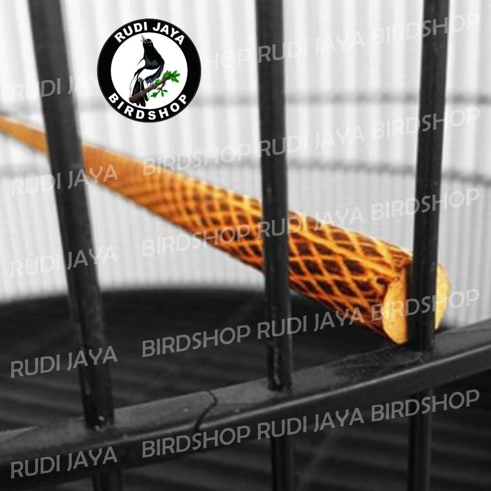 Jk-54 Tu26 Tangkringan Bakar Sisik Ular Motif Salak Panjang 1 Meter 1 Batang Burung Murai Pleci Kace