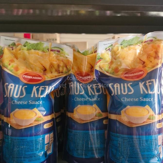 

Tersedia Saus Keju / Cheese Sauce 1kg Prima Agung GROSIR Best Seller