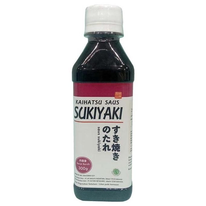 

Tersedia KAIHATSU SAUCE SUKIYAKI 300 G