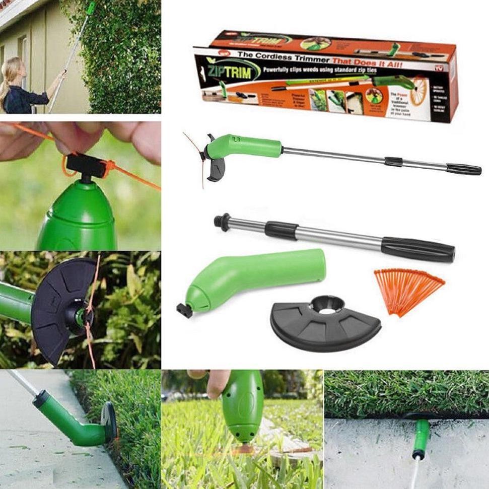 << Jenius >> Mesin Pemotong Rumput Tanaman Rumah Portable Cordless Aman Tanpa Pisau  / ALAT PEMOTONG