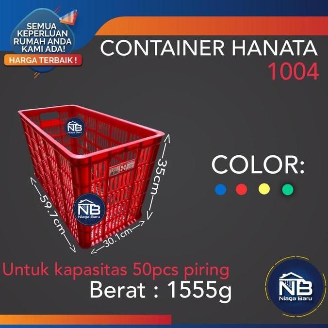 Keranjang Industri Keranjang Piring Hanata 1004 Box Container Premium