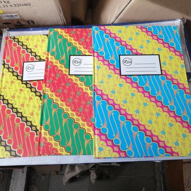

produk baru!! folio buku garis isi 200 lembar ria murah meriah
