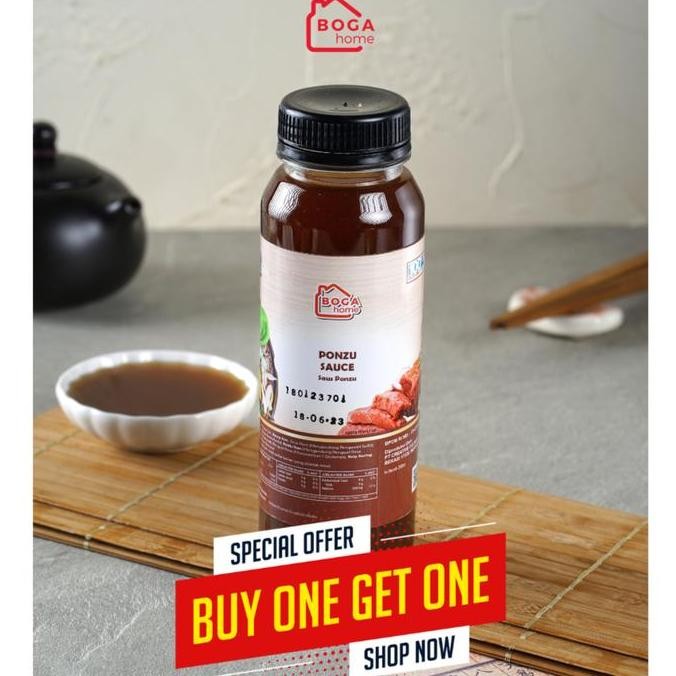 

Tersedia Buy 1 Get 1 Ponzu Sauce Boga Home | Saus Ponzu | Saos Ponzu