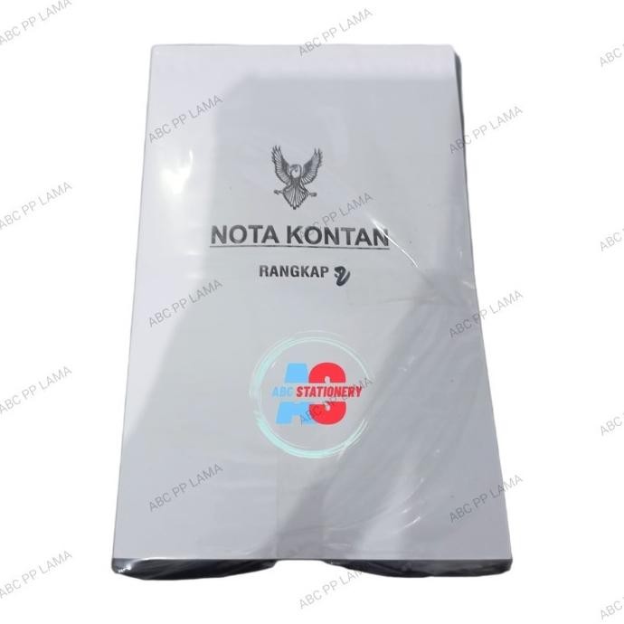 

produk baru!! nota kontan kecil 2 ply polos