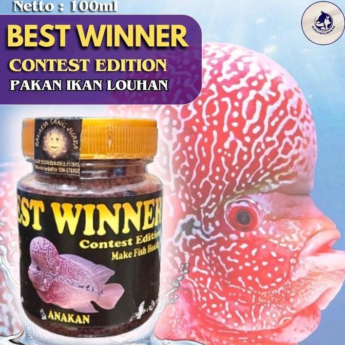 Sale Pakan Ikan Louhan Anakan 100Ml - Best Winner