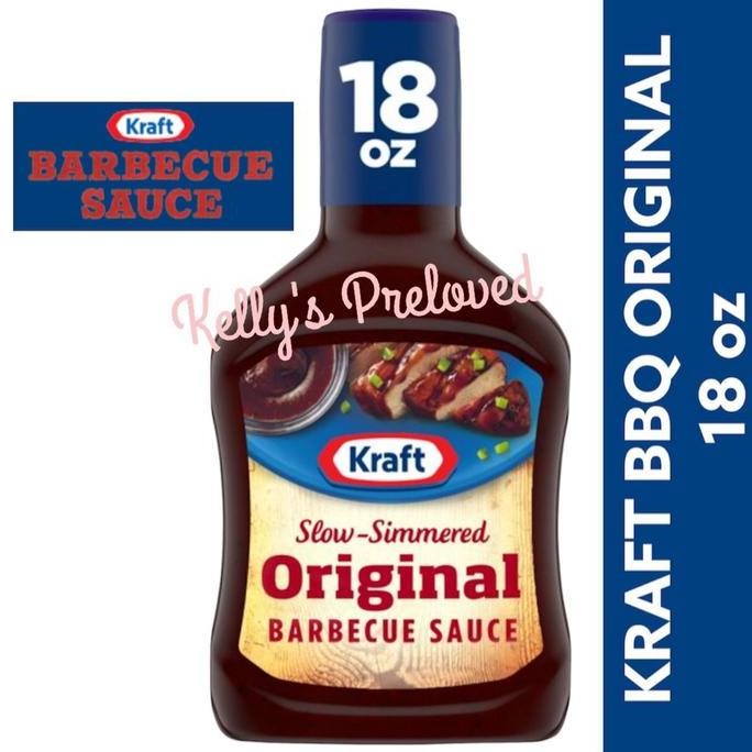 

PROMO KRAFT BBQ SAUCE ORIGINAL 18 OZ | SAUS BARBECUE 510 GRAM | MADE IN USA