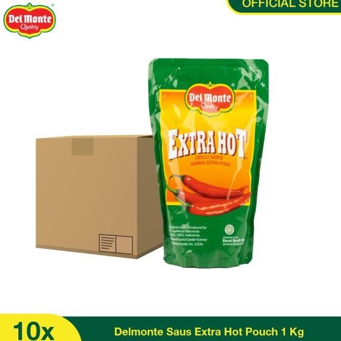 

Tersedia Delmonte Saus Extra Hot Pouch 1 kg - Kemasan Karton isi 10 pcs