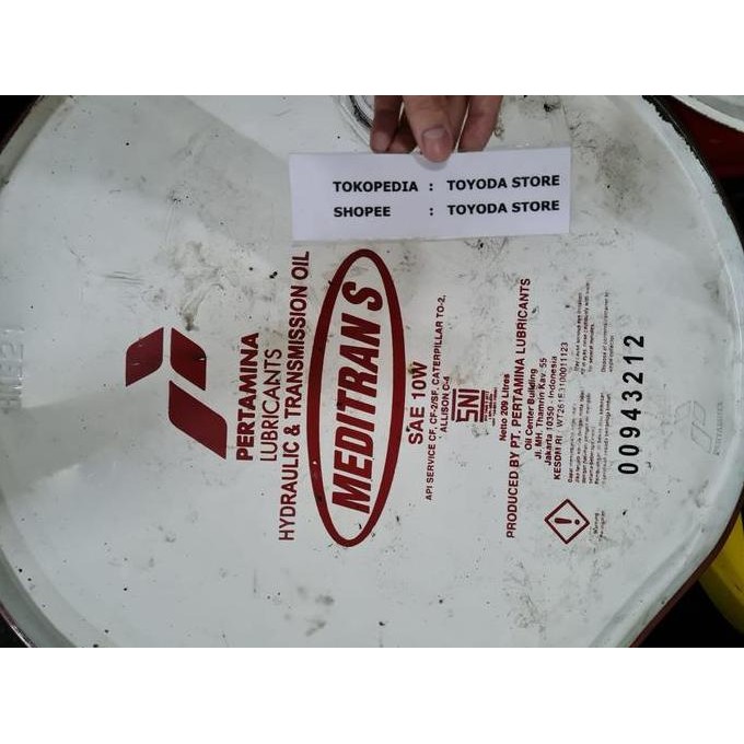 OLI PERTAMINA MEDITRAN S10W S 10 W ECERAN SAE 10
