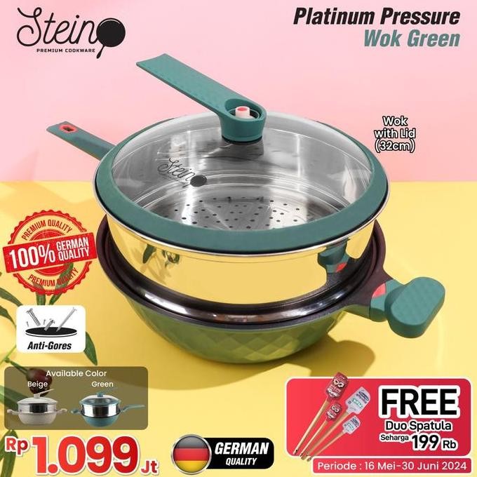 Spesial Steincookware Stein Pressure Cooker 32 Cm