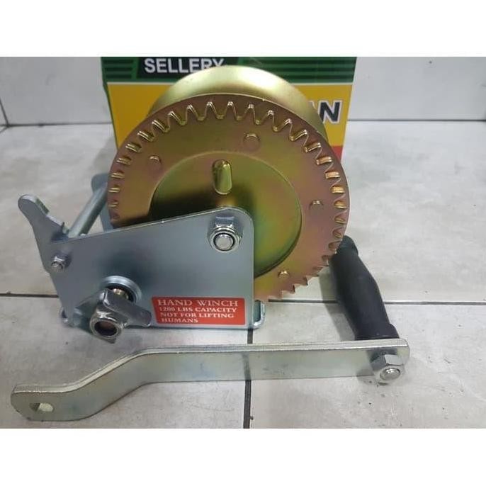 Sellery Ori Katrol Tangan Hand Winch Kerekan Takel Diskon