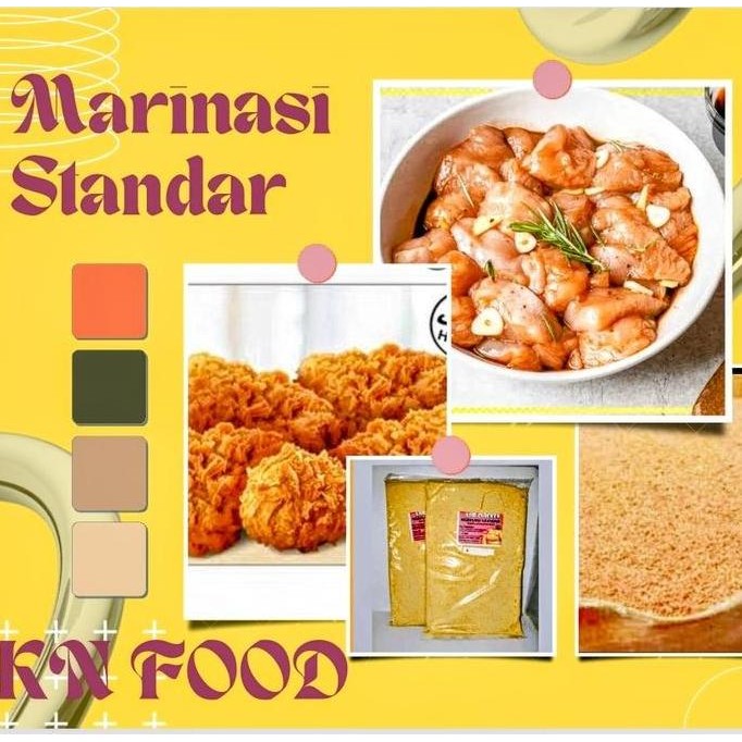 

Ready Marinasi Marinade Ayam Chicken / Bumbu Perendam Ayam Standar 1Kg