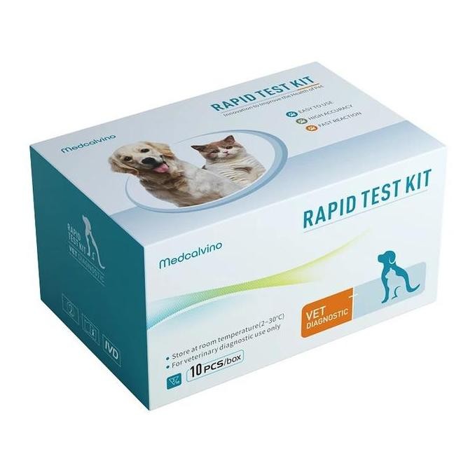 Rapid Test Kit Panleukopenia (FPV ag) - Alat test virus kucing murah
