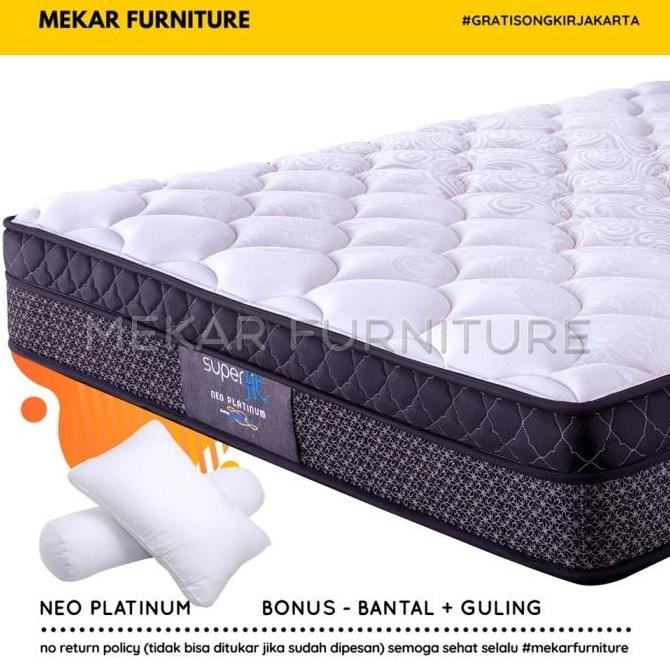 Kasur Spring Bed COMFORTA Super Fit Neo Platinum - 90 X 200