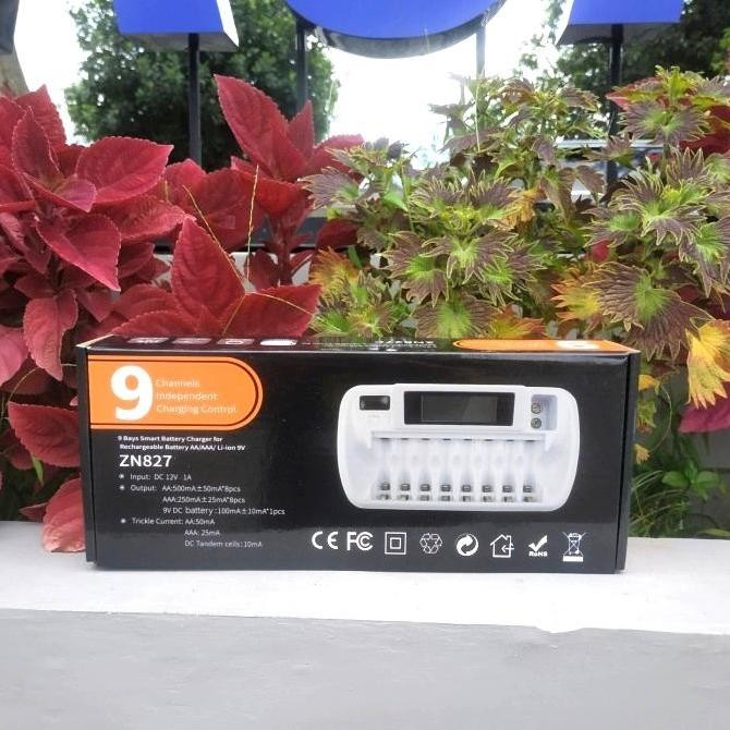 Charger 9 Slot Sekelas Rydbatt Aa Mini 4Wd New Stok