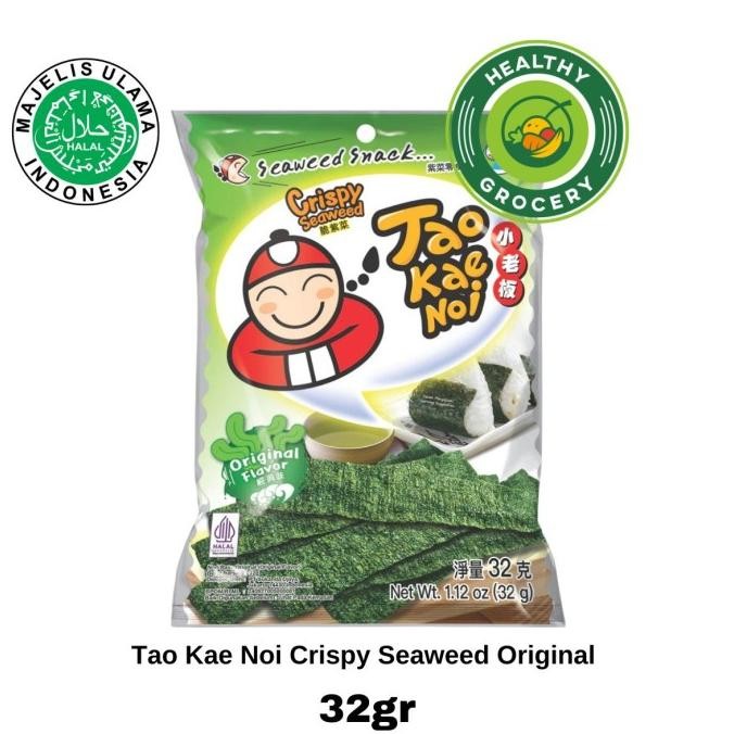 

\"\"\"\] Tao Kae Noi Crispy Seaweed Original Flavour 32gr / Seaweed