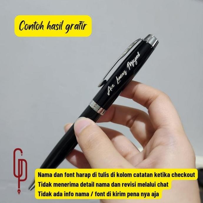 

Pulpen Metal Model Parker IM New + Custom