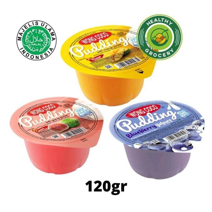 

@@@@] Wong Coco Pudding Mango 120gr / Wong Coco Pudding Guava 120gr / Wong Coco Pudding Blueberry Yogurt 120gr