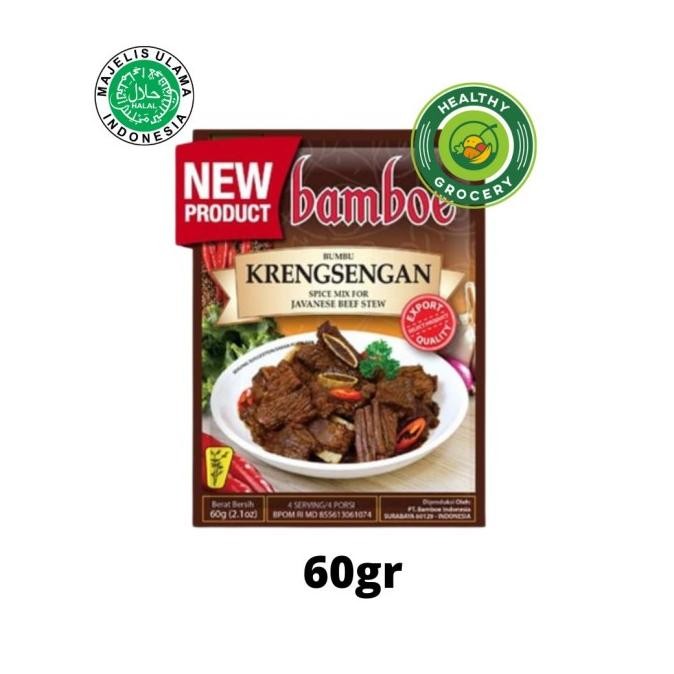 

```````] Bamboe Bumbu Krengsengan 60gr / Spice Mix For Javanese Beef Stew
