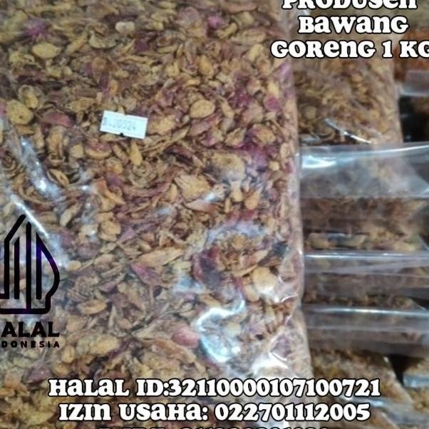 

Bawang Goreng Grade C Renyah 1 G