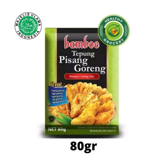 

:0:0:0] Bamboe Tepung Pisang Goreng 80gr / Banana Coating Mix