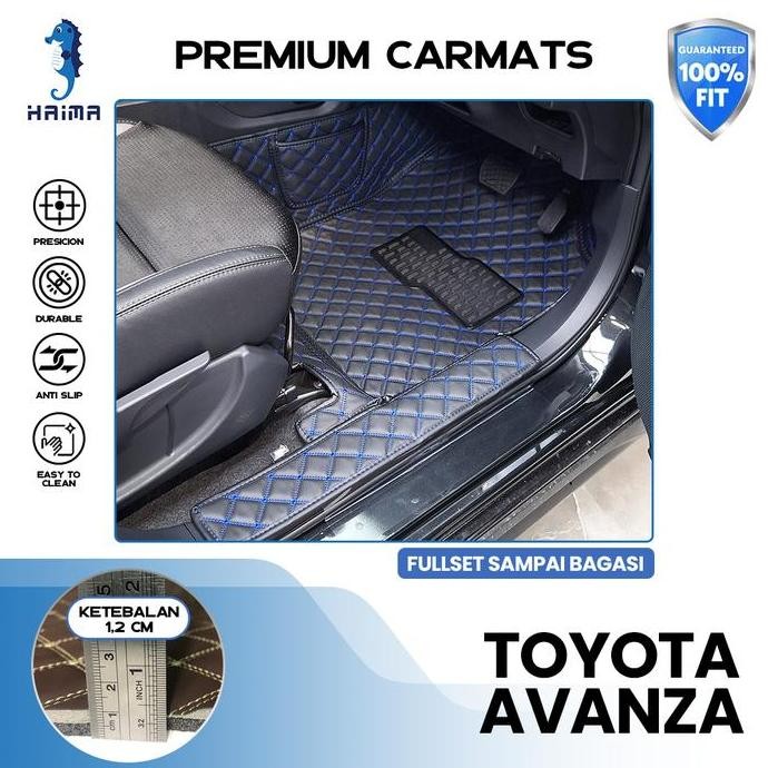 Terbaru Karpet Mobil Toyota Avanza Veloz Xenia 2022-2023 Fullset