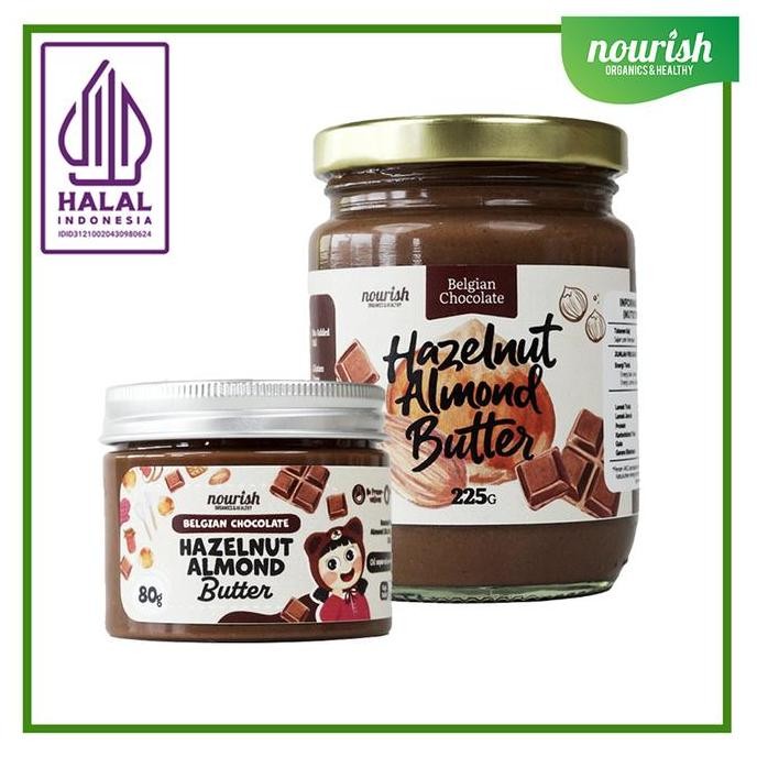 

Murah Nourish Belgian Chocolate Hazelnut Almond Butter