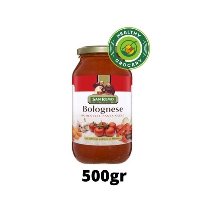 

~^~^~^] San Remo Bolognese Homestyle Pasta Sauce 500gr / Saus Bolognese