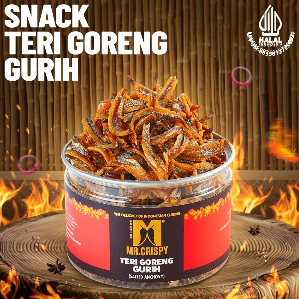 

Teri Goreng Gurih Mr.Crispy