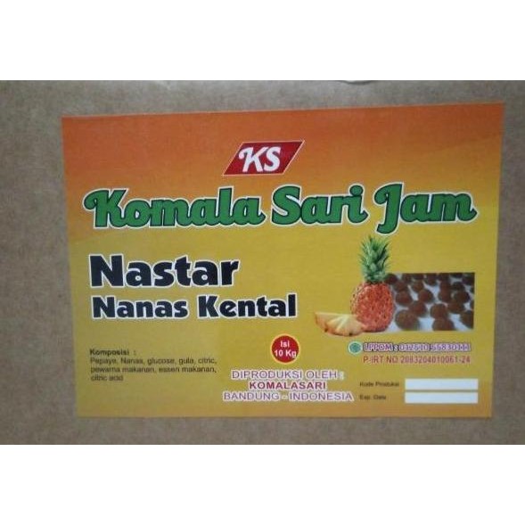 

Sale Selai Nastar Komala Sari 10Kg - Gosend Grab Only